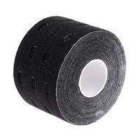 LEIPUPA One Roll Kinesiology Athletic Muscle Support Sports Tape 5cm X 5M - Black, 5cm x 5m