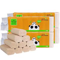 12 Rolls Silky, Smooth Soft Professional Series Premium 4-Ply Toilet Paper, Home Kitchen Enviro Friendly Recycled Toilet Tissue, Soft, Strong and Highly Absorbent Hand Towels for Daily Use (12 Rolls)