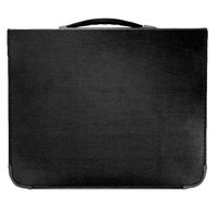 Prat Start 2 Presentation Case, Rigid Cover, Multi-Ring Binder with 10 Sheet Protectors, Spine-Mounted Handle, 24 X 18 inches, Black (S2-217S)