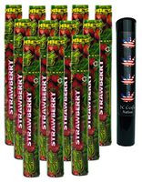 Herb Airtight Tube Pocket Protector with Cyclones Strawberry Hemp Cones 12 Count DC Crafts Nation- Flag Leaf