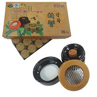 Ganghwaae Kungangae Myoung PUM Mugwort Pure Moxa Cone 56B with Burner