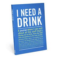 Knock Knock I Need A Drink Inner-Truth Journal (Large, 7 x 9.5-inches)