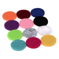 Bluesnow 120 Pcs Round Aromatherapy Essential Oil Diffuser Refill Pads Replacement Pads 12 Assorted Colors