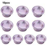 Bokze 12mm/ 0.5Inch Premium Bowl Mesh Stainless Steel Crystal Pipe Screen Filters for Crystal Smoking Pipe Use