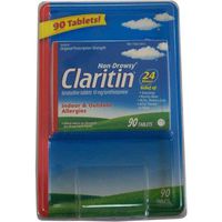 Claritin  Indoor & Outdoor Allergy Relief, 90-Tablets
