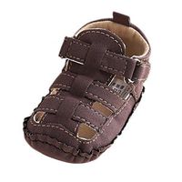 Baby Toddler Boys Sandals, ♥ Beyonds Hollow Out Prewalker Shoes, Soft Sole Anti-Slip Infant Summer Outdoor Shoes Newborn First Walker Crib Shoes Sneaker Loafers
