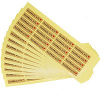 Espscially for You Red White Color Rectangle Stickers for Gift Packaging Wrapping Decoration Pack of 500