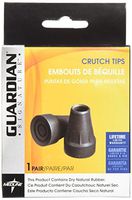 Medline G00841 Guardian Super Crutch Tip, Black, 7/8 Inch