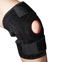 Jump Rope, Fitness Jump Rope - Adjustable - High Speed - Ball Bearings - Anti-Slip Handles - Survival and Cross - Best for Exercising, Boxing MMA Fitness Sports Training (Knee Brace)