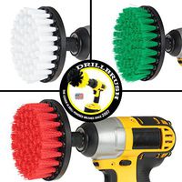 Cleaning Supplies - Soft, Medium, and Stiff Power Scrubbers - Drill Brush - Leather - Mirror - Glass Cleaner - Kitchen Accessories - Stove - Sink - Griddle - Cooktop - Tile - Outdoor - Bird Bath