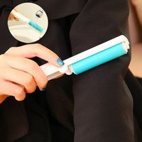 ZD Mini Washable Lint Dust Remover Cloth Sticky Roller Brush Cleaner Folding