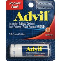 Advil Pocket Pack 200mg Tablets, 10 ea