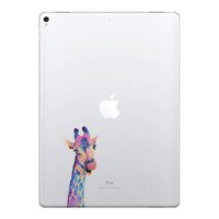 FINCIBO 5 x 5 inch Colorful Giraffe Removable Vinyl Decal Stickers for iPad MacBook Laptop (Or Any Flat Surface)
