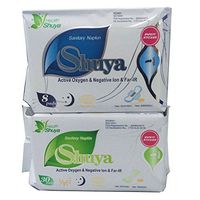 SHUYA Overnight Maxi Pads and Cotton Panty Liners Combined Package, Patented Negative ion Strip, Scented-38Count(Pack of 2)