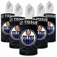 NHL Edmonton Oilers Accessories Party Supplies & Party Decorations Tissue Cups 5-Pack