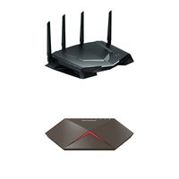 NETGEAR Nighthawk Pro Gaming Lag Killer Bundle | XR500 AC2600 WiFi Router Powered by Netduma DumaOS | GS810EMX 10 Port Multi-Gigabit Switch | XR500-100NAS + GS810EMX-100NAS