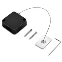 Easycosy Retractable Laptop Cable Lock Hardware Security Cable Lock Anti Theft Combination Lock for iPad Tablet MacBook Mobile Notebook