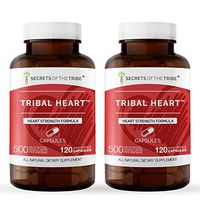 Secrets Of The Tribe - Tribal Heart, Heart Strenght Formula, Herbal Supplement Blend (2x120 Capsules)
