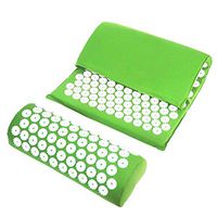 Nuxn Lotus Acupuncture Mat, Acupressure Massage Pillow Set Original Acupressure Mat for Back/Neck Pain Relief and Muscle Relaxation