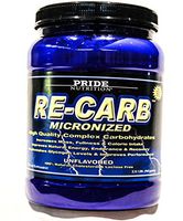 Best Complex Carbohydrate Powder - Pride Nutrition RE-CARB Micronized Unflavored 2.11g