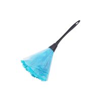 Cleaning Tools Fashion Anti Static Dust Brush Multicolor Feather Duster Black Plastic Handle for Computer Window Home Cleaning Tools,Blue