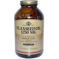 Solgar – Flaxseed Oil 1250 mg, 250 Softgels
