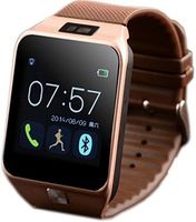 DZ09 Smartwatch Bluetooth Camera Built-in Support SIM Card and Support SD Card 32Gb (Gold)
