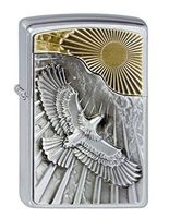 Zippo 1110001聽No. 250聽Eagle Chrome Parent Eagle Sun-Fly