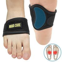 [Thinner for Shoes] MaxaCare Plantar Fasciitis Inserts Arch Support Brace for Pain Relief, High Arch Support Shoe Inserts for Plantar Fasciitis & Flat Feet & Fallen Arch, Fit Men & Women
