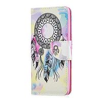Cfrau Leather Case with Black Stylus for Samsung Galaxy A9 2018,Cute Design Magnetic Wallet Flip PU Leather Card Slots Kickstand Hand Strap with Soft TPU Case for Galaxy A9 2018 - Dreamcatcher