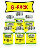 Nat-rul Health Lutein 20mg 30 Capsules - 6 Pack