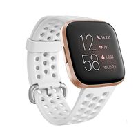 Tkasing Compatible with Fitbit Versa 2/Versa/Versa Lite/Special Edition Bands,Breathable Soft Silicone Strap Replacement Wristband Replacement for Fitbit Versa 2 Smart Fitness Watch Men Women