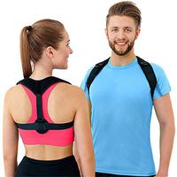 Posture Aligner Back Posture Corrector For Women & Men - Effective And Comfortable Posture Brace For Slouching & Hunching - Discreet Design - Clavicle Support Physical Therapy Posture Support