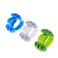 Yiphates 3 Pcs Plastic Cable Clips, Desk Cable Drop, Desk Wire Clips, Non Adhesive Desk Tidy Cable Organizer Multipurpose Cord Management Set