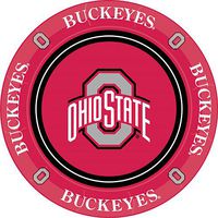 Collegiate 9" Plates Ohio State Package of 8