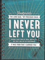 Spiral Bound Journal: Footprints