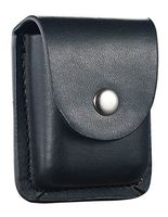 Top Grain Genuine Leather Belt Loop Lighter Case/Pouch (fits"Z" lighters) (Black)