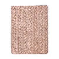 Liveinu Plush Fleece Incontinence Underpads Waterproof Reusable Incontinence Bed Pad Washable Incontinence Underpads 8 Cups Absorbency Mattress Protector for Adults, Kids and Pets Brown 15.6"x23"