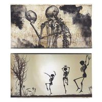 World Buyers Decorative Matches, 2 Boxes, Dancing Skeletons