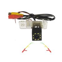 8 LED HD CCD Night & Adjustable Angle Car Rear View Camera for Audi A3 A4 S4 RS4 A6 C6 S6 RS6 A8 S8 Q7/Q7 DTI & Vehicle Camera Waterproof and Shockproof Reversing Backup Camera (8 LED)