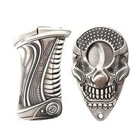 LRRLPR Cigar Cutter-Stainless Steel and Double Blade GuillotineA Cigar Cutter Stainless Steel Guillotine Double Cut Blade in,J