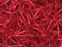 6oz Bag Red VERYFINE Fine Cut Gift Basket Shred Paper Grass Filler Bedding nfLG -463