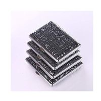 HENGTONGWANDA Leather Cigarette Case, Ultra-Thin Stainless Steel Cigarette Case, 20/14 /16/18/ Stick, Retro Vintage Old Egyptian Cigarette Case, Silver/Gold, Materials
