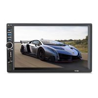 NXKang Car Bluetooth Stereo Multimedia Player，Double Din Bluetooth DVD/CD/Am/FM Car Stereo Receiver with Digital Touch Screen