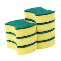 2020 Home Kitchen Double Layer Soft Strong Water Absorption Dishwashing Sponge Sponges Kitchen Nano Emery Magic Clean Rub Pot Rust Focal Stains Sponge Removing Kit (30, 10x7x3cm)