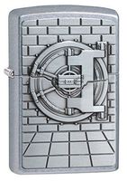 Zippo Safe with Gold Cash Surprise Chrome Emblem Lighter
