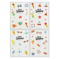 Cupcinu Spiral Notebook Journal 4-pack Subject College Ruled Spiral Bound Notebooks Cute School Notebooks for School Office 20.6cmX13.7cm