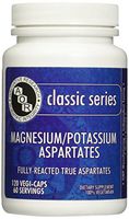Advanced Orthomolecular Research AOR Magnesium Potassium Aspartates 60 mg Capsules, 120 Count