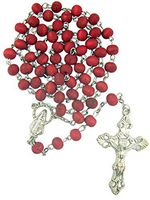Thasaba Rose Scented Carved Rose Petal Rosary