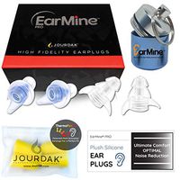 Pro High Fidelity Ear Plugs by Jourdak - Hearing Protection for Concerts Musicians Motorcycles, Loud Events - Help Cancel Reduce or Filter Out Noise at Harmful Decibel Levels or Sensitivity Conditions